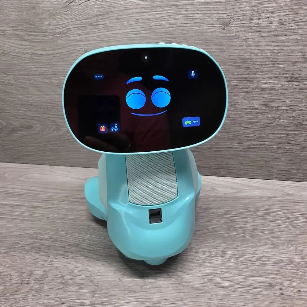 Miko 3 AI Powered Smart Robot For Kids Pixie Blue Educational STEM Companion